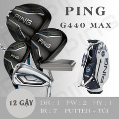 Ping G440 Max 2025 풀셋 12개 클럽 + 가방
